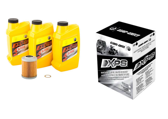 BRP XPS Oil Change Kit - Synthetic 0W-40