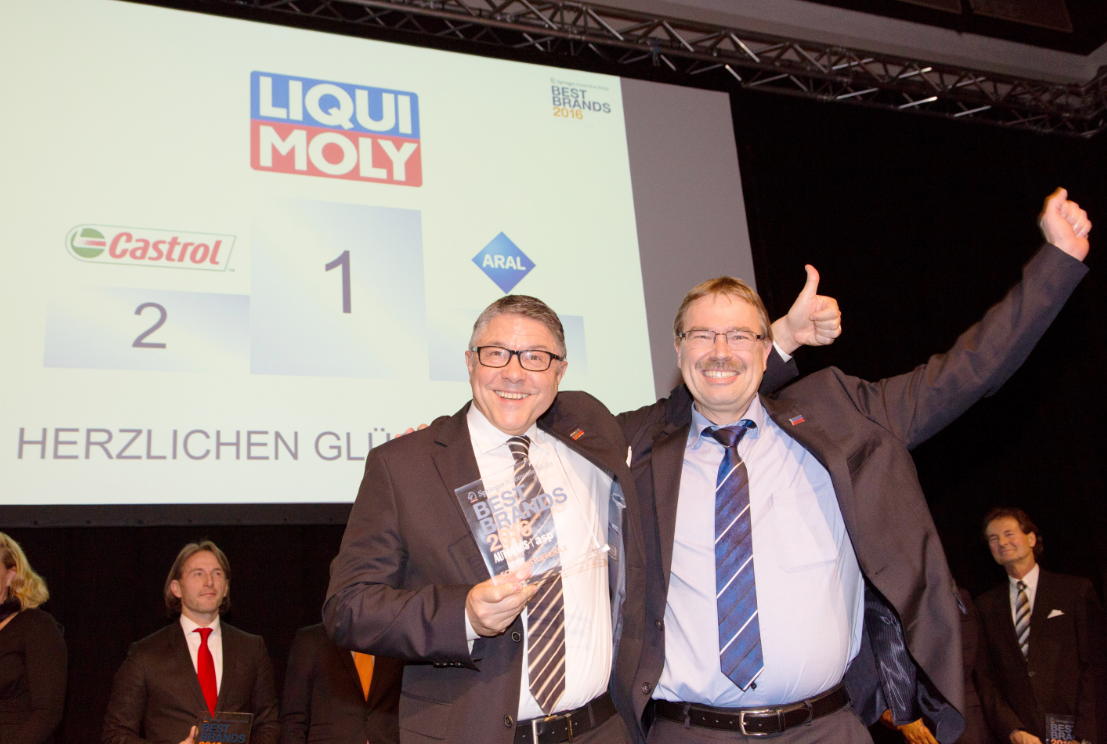 Профессионалы выбрали LIQUI MOLY лучшим брендом!